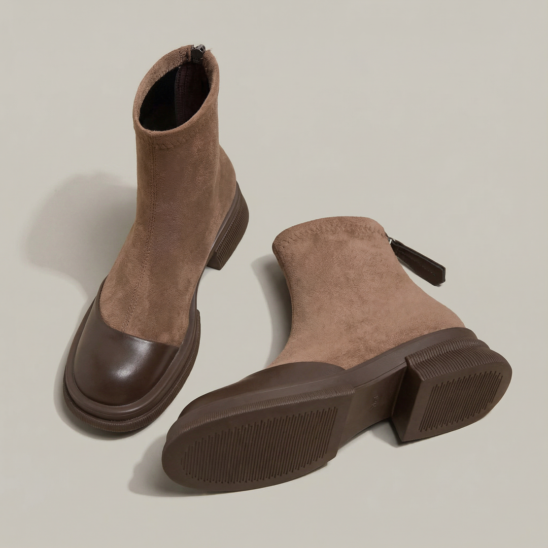 Patrizia | Elegant Ankle Boots with Low Heel