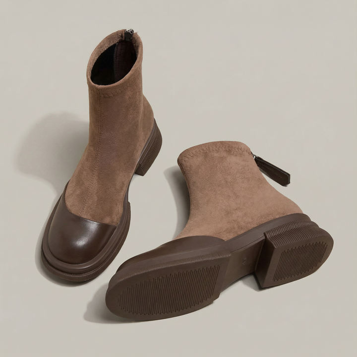 Patrizia | Elegant Ankle Boots with Low Heel