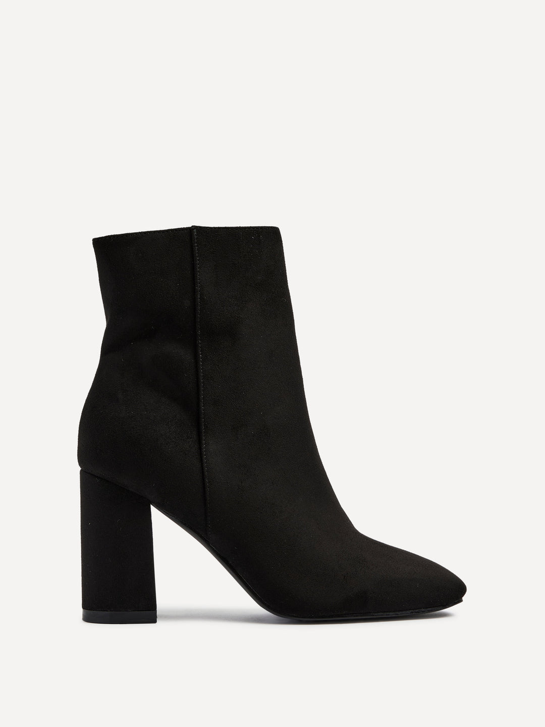 Selene | Elegant Eco-Suede Ankle Boots with Block Heel